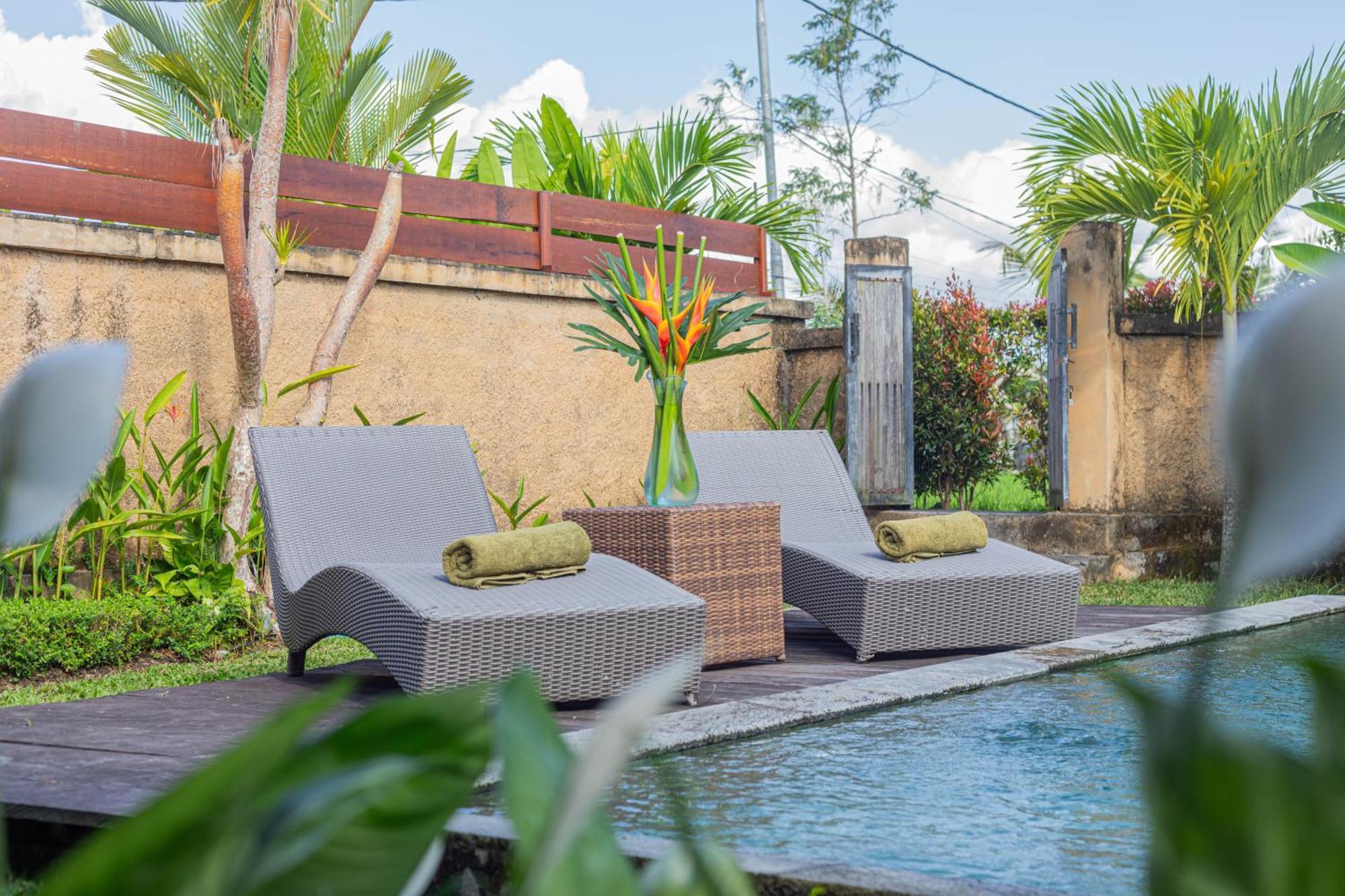 Niluh Private Villas Ubud Exterior foto