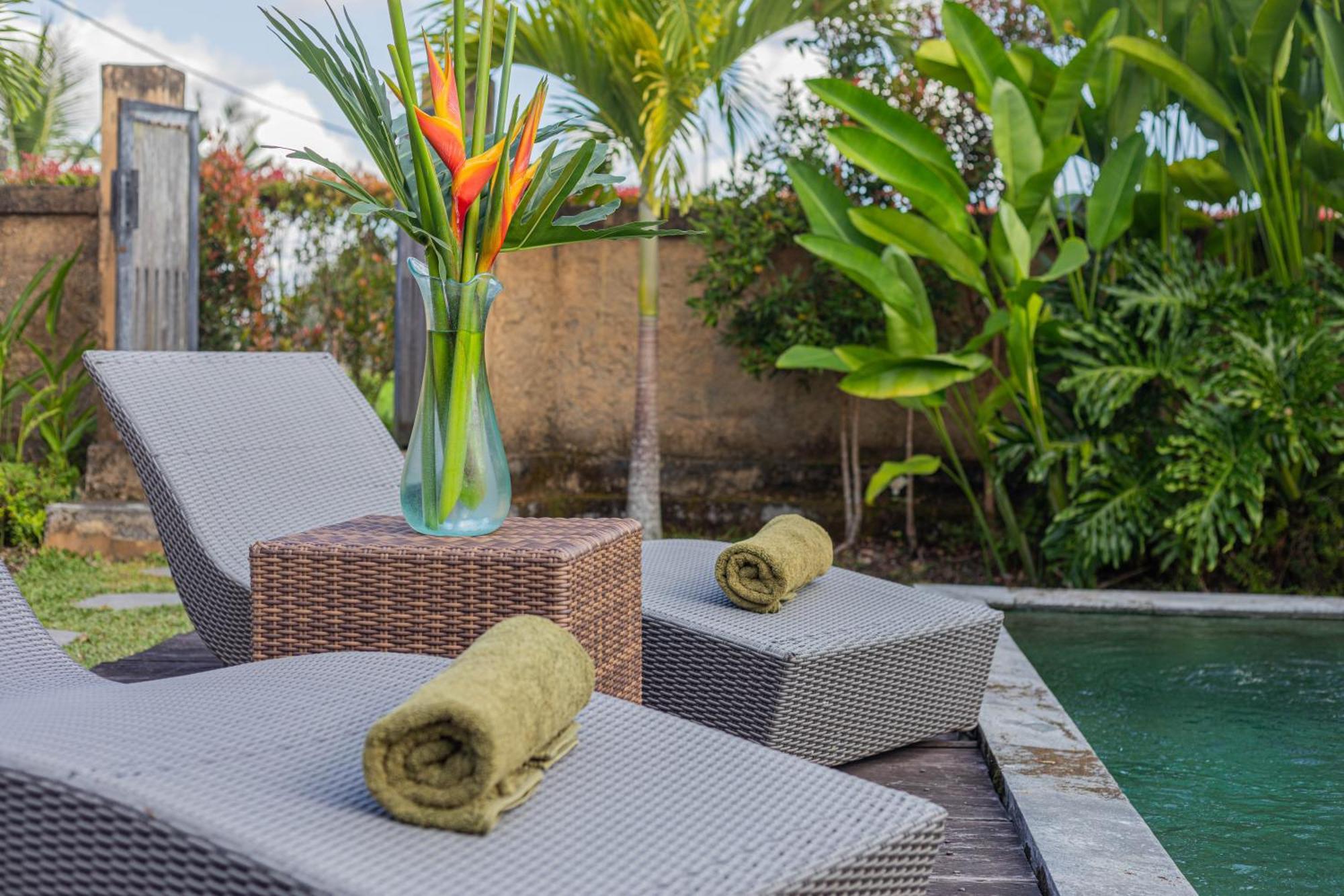 Niluh Private Villas Ubud Exterior foto