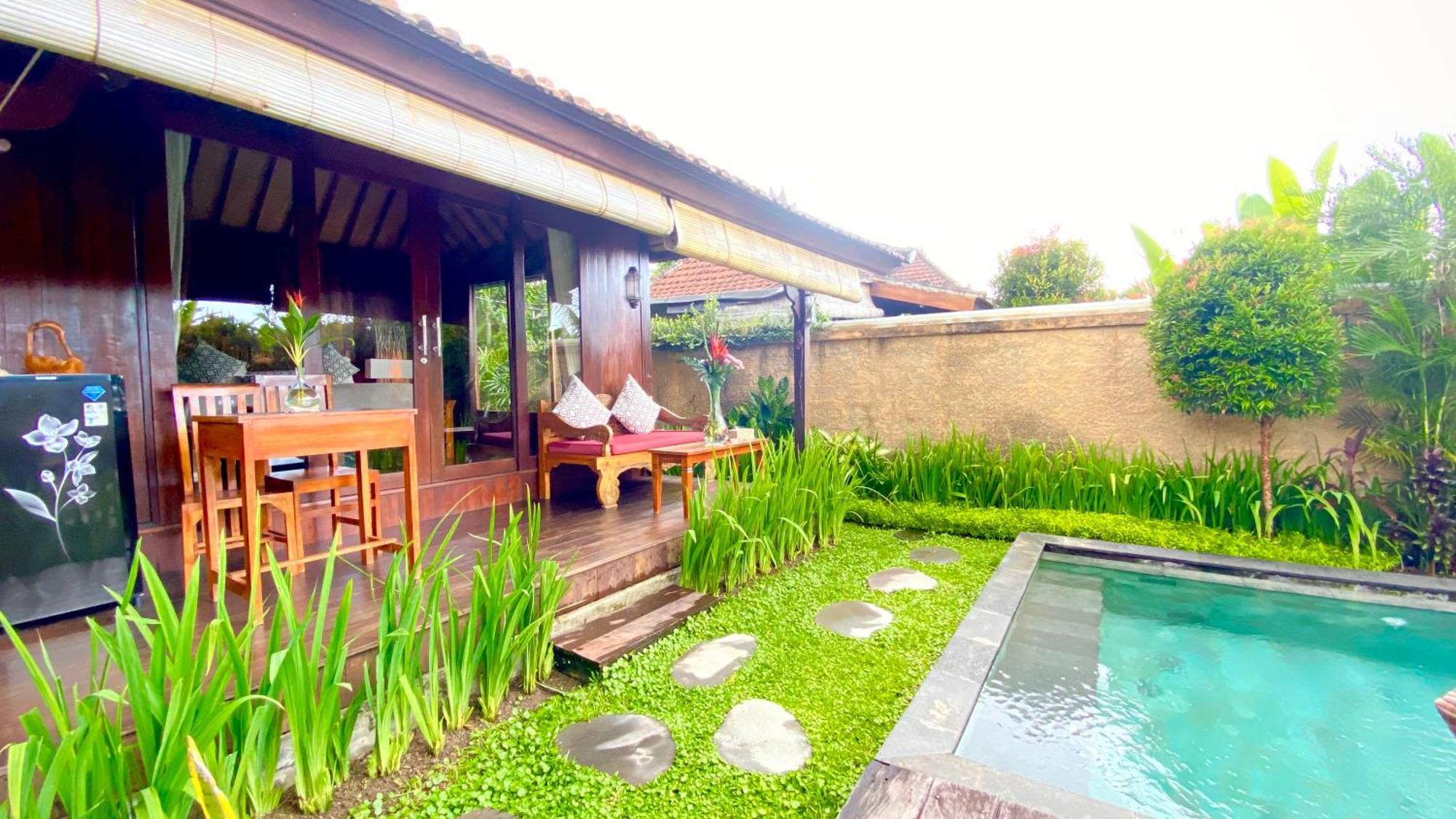 Niluh Private Villas Ubud Exterior foto