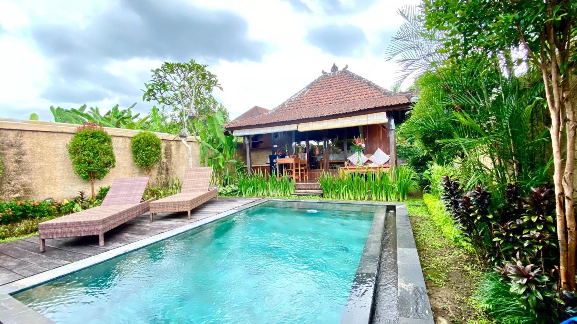 Niluh Private Villas Ubud Exterior foto