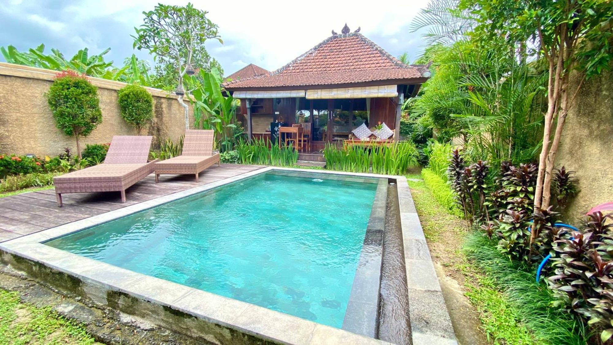 Niluh Private Villas Ubud Exterior foto
