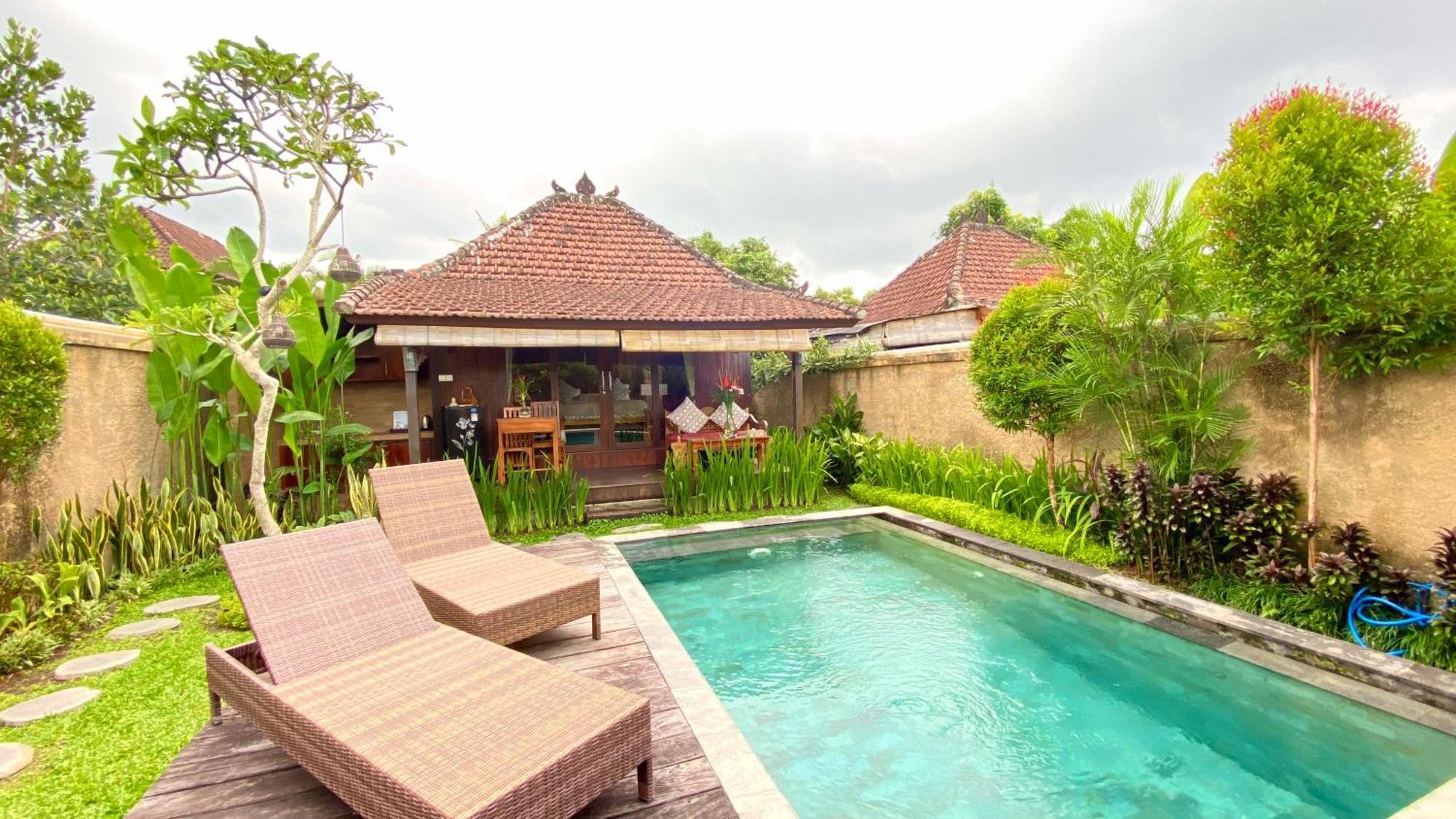 Niluh Private Villas Ubud Exterior foto