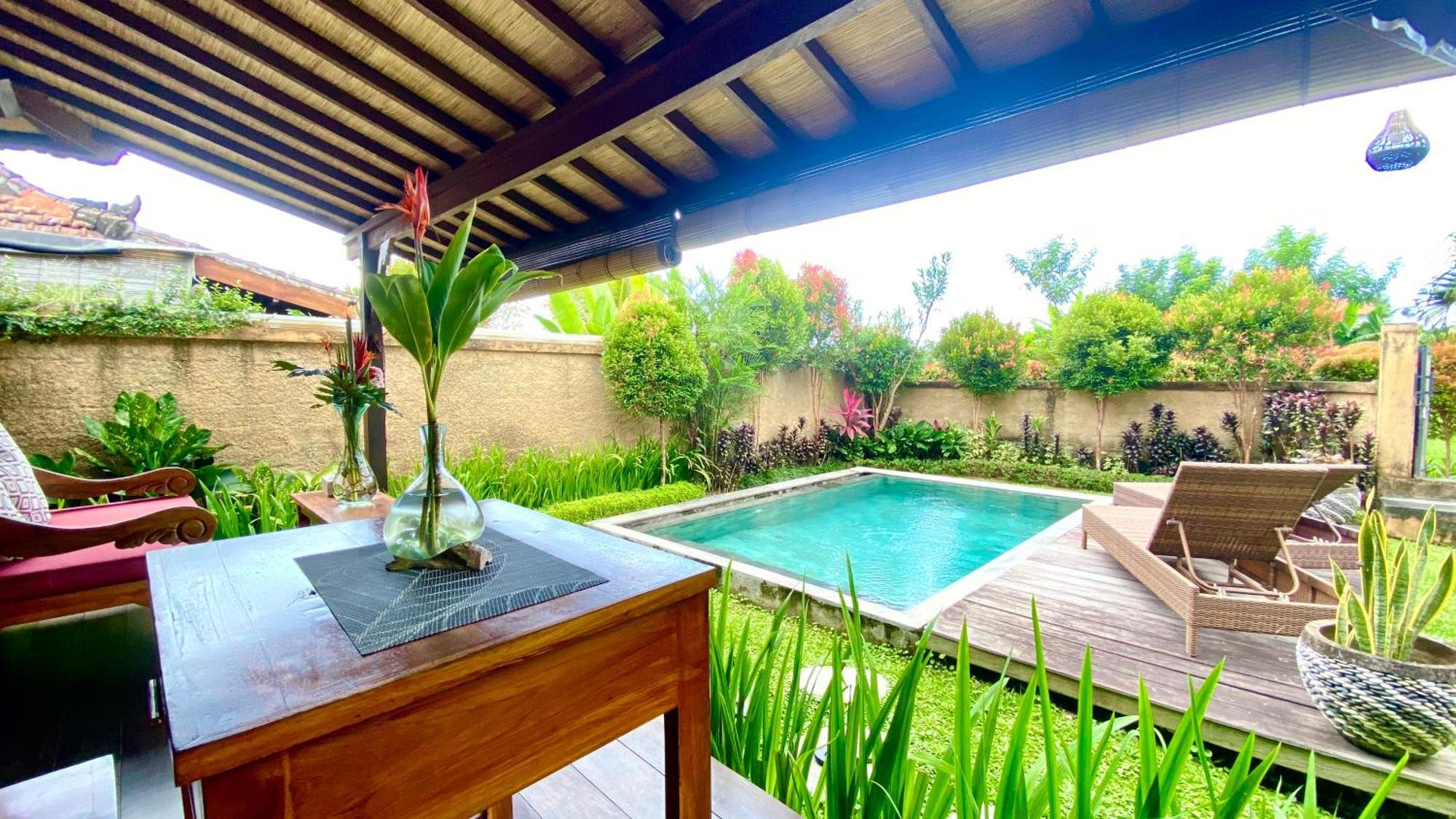 Niluh Private Villas Ubud Exterior foto